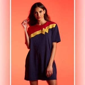 Wonder Woman Shirt Dress